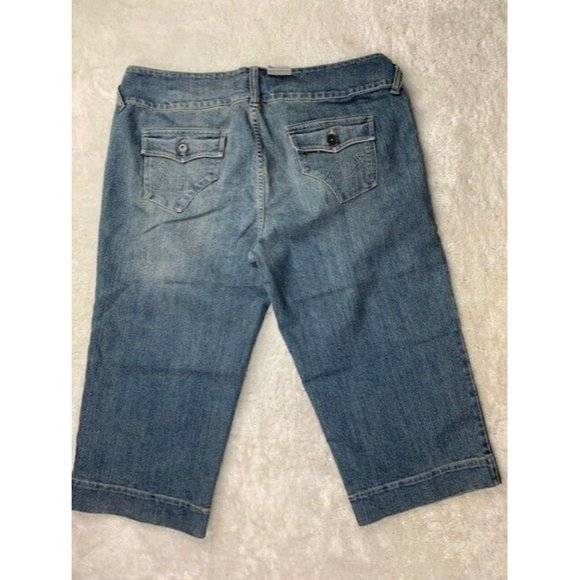 Mossimo Size 20W Women Jean Lowest Rise Straight Through Hip Thigh Trous… - Picture 3 of 3